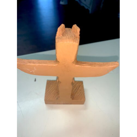 Alaska Style Totem Pole - Vintage Style-Made from Resin - Hand Painted Native - Picture 3 of 4